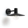 Philips MyGarden Skua Vegglampe Utendørs IP44 - Svart -Lightup Butikk Philips myGarden Skua vegglampe utendors IP44 Svart Utebelysning vegg klassisk Philips 915005553401 1