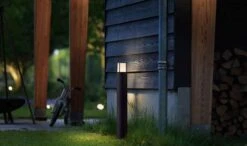 Philips MyGarden Stock LED Pullert, Antrasitt -Lightup Butikk Philips myGarden Stock LED pullert antrasitt Utebelysning pullert Philips 915005194701 4