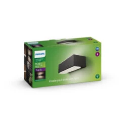 Philips MyGarden Stratosphere Vegglampe Opp/ned Utendørs IP44 2x4,5W LED- Antrasitt 12 Philips MyGarden Stratosphere Vegglampe Opp/ned Utendørs IP44 2x4,5W LED- Antrasitt -Lightup Butikk Philips myGarden Stratosphere vegglampe oppned utendors IP44 2x45W LED Antrasitt Utebelysning vegg opp og ned Philips 915005378701 5