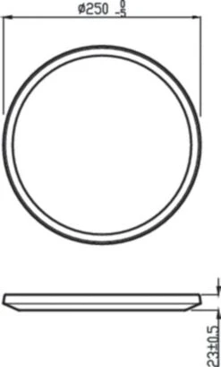 Philips Superslim Utendørs Taklampe 25 Cm 15W 2700 Kelvin 3-step Dim -Lightup Butikk Philips superslim utendors taklampe 25 cm 15W 2700 Kelvin 3 step dim Utebelysning taklampe Philips 929003191301 5