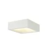 Plastra Firkantet Taklampe 25x25 Cm E27 -Lightup Butikk Plastra firkantet taklampe 25x25 cm E27 Taklamper Slv slv 148002 1