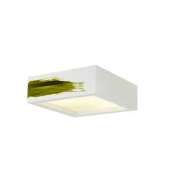 Plastra Firkantet Taklampe 25x25 Cm E27 -Lightup Butikk Plastra firkantet taklampe 25x25 cm E27 Taklamper Slv slv 148002 3