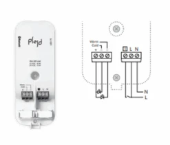 Plejd Smart LED-driver 75W 12/24V -Lightup Butikk Plejd Smart LED driver 75W 1224V Driver Plejd 6600060 3