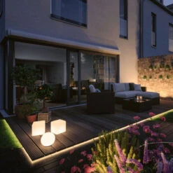 Paulmann Plug & Shine Cube 30x30 Cm 6,5W 3000 Kelvin IP67 - Med Jordspyd