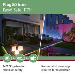 Paulmann Plug & Shine Fairy Lights Lysslynge 6,8 Meter 7 X 0,2 Watt 3000 Kelvin -Lightup Butikk Plug Shine Fairy Lights lysslynge 68 meter 7 x 02 Watt 3000 Kelvin Lysslynge Paulmann Pl 94165 10