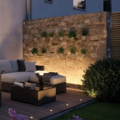 Lightup Butikk -Lightup Butikk Plug Shine innfelt lysstang 8W 3000 Kelvin IP67 Utebelysning uplight Paulmann Pl 93921 2