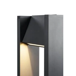 Quad Pullert 90 Cm IP65 3000 Kelvin 18W -Lightup Butikk Quad pullert 90 cm IP65 3000 Kelvin 18W Utebelysning pullert Slv slv 1003001 4