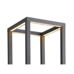 Quadrulo Pullert 53 Cm IP55 7W 3000 Kelvin -Lightup Butikk Quadrulo pullert 53 cm IP55 7W 3000 Kelvin Utebelysning pullert Slv slv 1005442 3