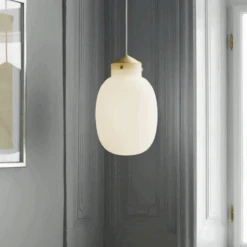 Raito Takpendel 22 Oval - Opal Hvit