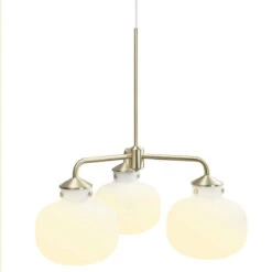 Raito Takpendel 3 Lys - Opal Hvit -Lightup Butikk Raito takpendel 3 lys Opal hvit Takpendler DFTP 48053001 6