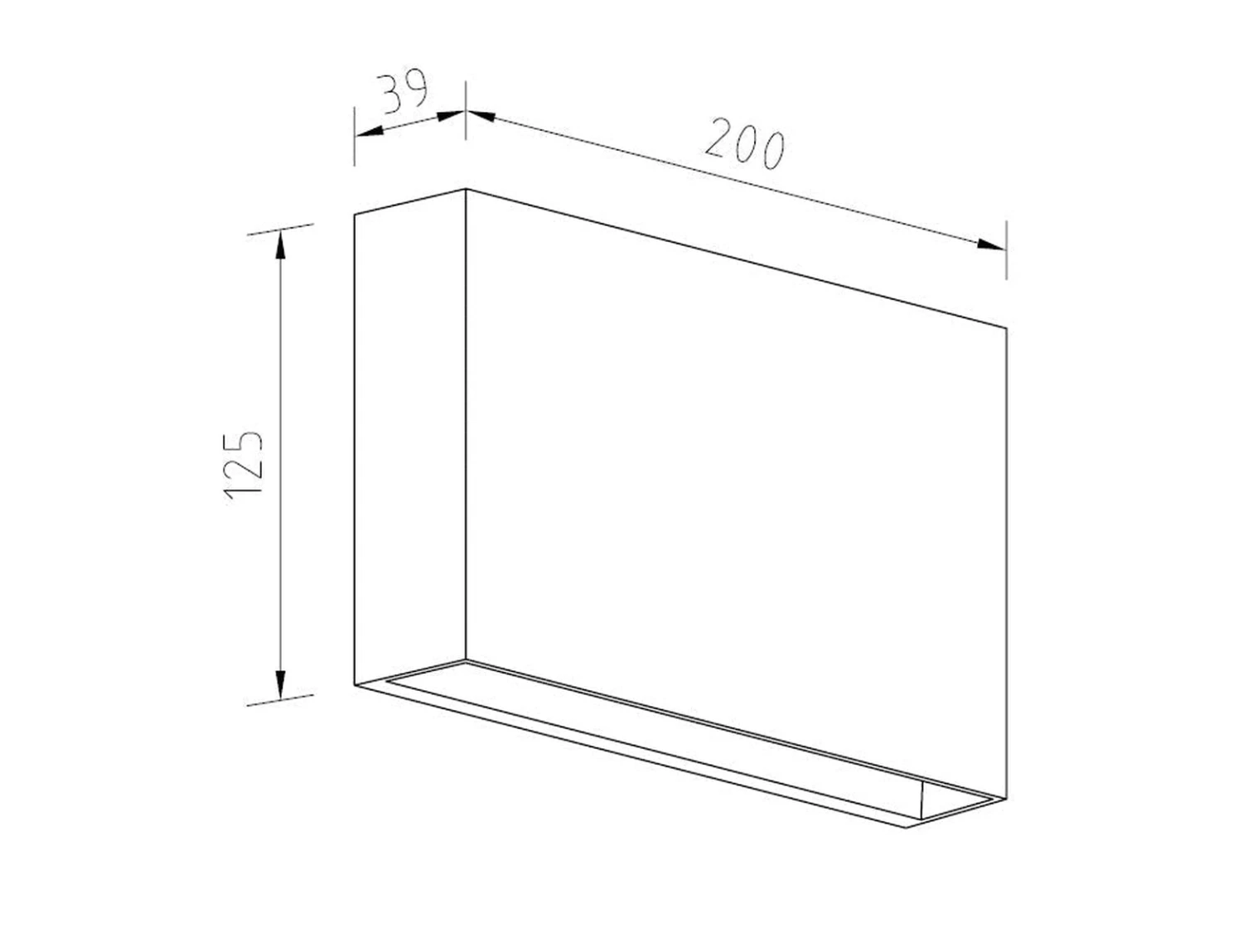 Rapido K2 Vegglampe Utendørs Opp/ned IP65 12W LED 3000K Dimbar - Grafitt Grå 4 Rapido K2 Vegglampe Utendørs Opp/ned IP65 12W LED 3000K Dimbar - Grafitt Grå - Bilde 2