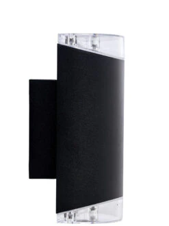 Ribe Vegglampe Opp/ned Utendørs IP44 GU10 - Svart