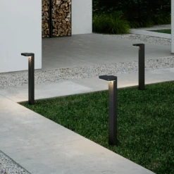 Nordlux Rica Square Pullert Solcelle M/bevegelse Sensor - Svart