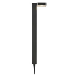 Nordlux Rica Square Pullert Solcelle M/bevegelse Sensor - Svart -Lightup Butikk Rica Square pullert solcelle mbevegelse sensor Svart Utebelysning pullert Nordlux 2118178003 6