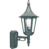 Rimini Vegglampe Utendørs Opp IP54 -Lightup Butikk Rimini vegglampe utendors opp IP54 Utebelysning vegg klassisk Norlys 3101726 1