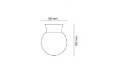 Rondo Tak/vegglampe E27 IP44 - Hvit -Lightup Butikk Rondo takvegglampe E27 IP44 Hvit Taklamper Sg Armaturen As 3042902 3