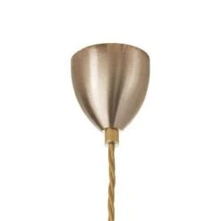 Rowan Takpendel 15,5 Cm Golden Smoke/gull -Lightup Butikk Rowan takpendel 155 cm Golden Smokegull Takpendler EBB FLOW LA101543 3