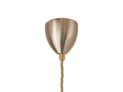 Rowan Takpendel 28 Cm Golden Smoke/gull -Lightup Butikk Rowan takpendel 28 cm Golden Smokegull Takpendler EBB FLOW LA101637 3