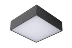 Roxane Square Taklampe IP54 10 Watt 2700 Kelvin - Antrasitt -Lightup Butikk Roxane square taklampe IP54 10 watt 2700 Kelvin Antrasitt Taklamper Lucide LC278161029 3