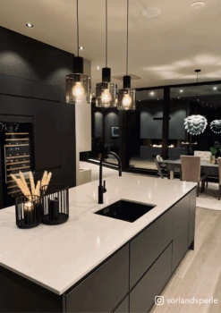 Roxy Takpendel Skinne 3 Stk 20 Cm - Røykfarget -Lightup Butikk Roxy takpendel skinne 3 stk 20 cm Roykfarget Takpendler Ms belysning 9400106921 3