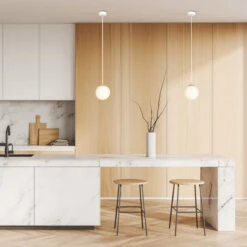 Royal Takpendel - Hvit/Opal/Gullfarget -Lightup Butikk Royal takpendel HvitOpalGullfarget Takpendler Emibig 12441 3