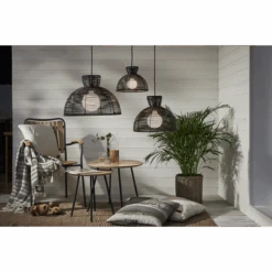 Star Trading Runde Utendørs Lampeskjerm 37 Cm IP44 - Svart -Lightup Butikk Runde utendors lampeskjerm 37 cm IP44 Svart Utebelysning Hagebelysning Star Trading 092 19 4