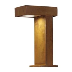 Rusty Pullert 40 Cm IP44 -Lightup Butikk Rusty pullert 40 cm IP44 Utebelysning pullert Slv slv 230090 3