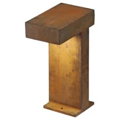 Rusty Pullert 40 Cm IP44 -Lightup Butikk Rusty pullert 40 cm IP44 Utebelysning pullert Slv slv 230090 4