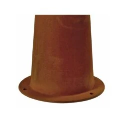 Rusty Rund Pullert 40 Cm IP55 -Lightup Butikk Rusty rund pullert 40 cm IP55 Utebelysning pullert Slv slv 229020 3