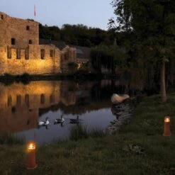 Rusty Rund Pullert 40 Cm IP55 -Lightup Butikk Rusty rund pullert 40 cm IP55 Utebelysning pullert Slv slv 229020 5