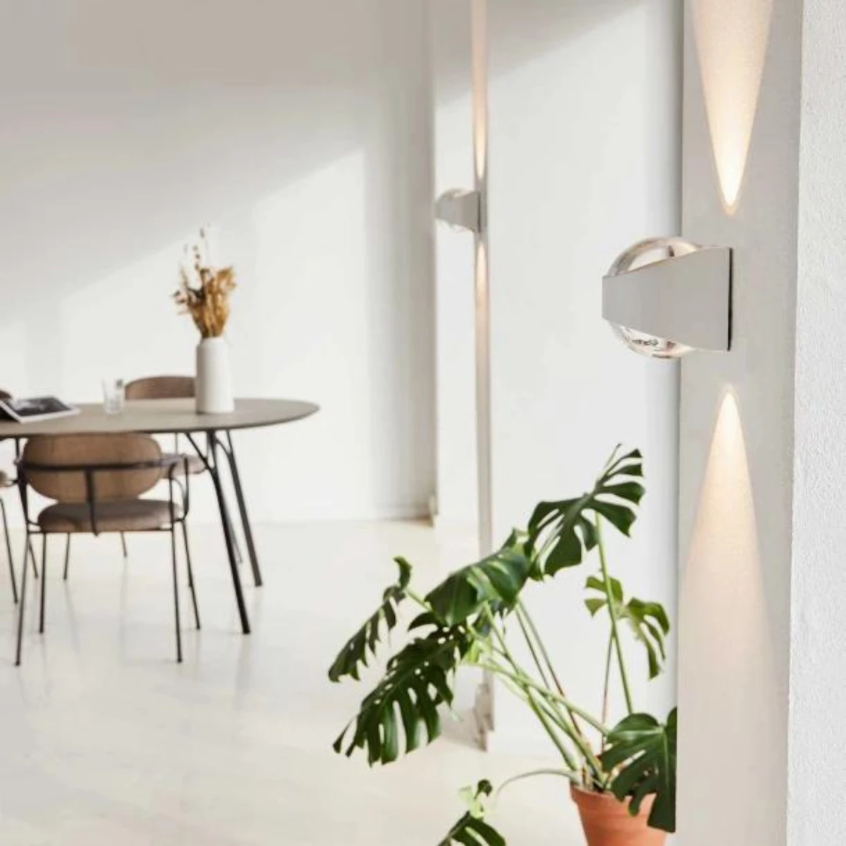 Saga Vegglampe IP65 12W 3000K - Hvit 4 Saga Vegglampe IP65 12W 3000K - Hvit - Bilde 2