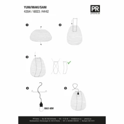 Sani Lampeskjerm - Hvit -Lightup Butikk Sani lampeskjerm Hvit Takpendler Pr home of Scandinavia Ab Prh 4442 3