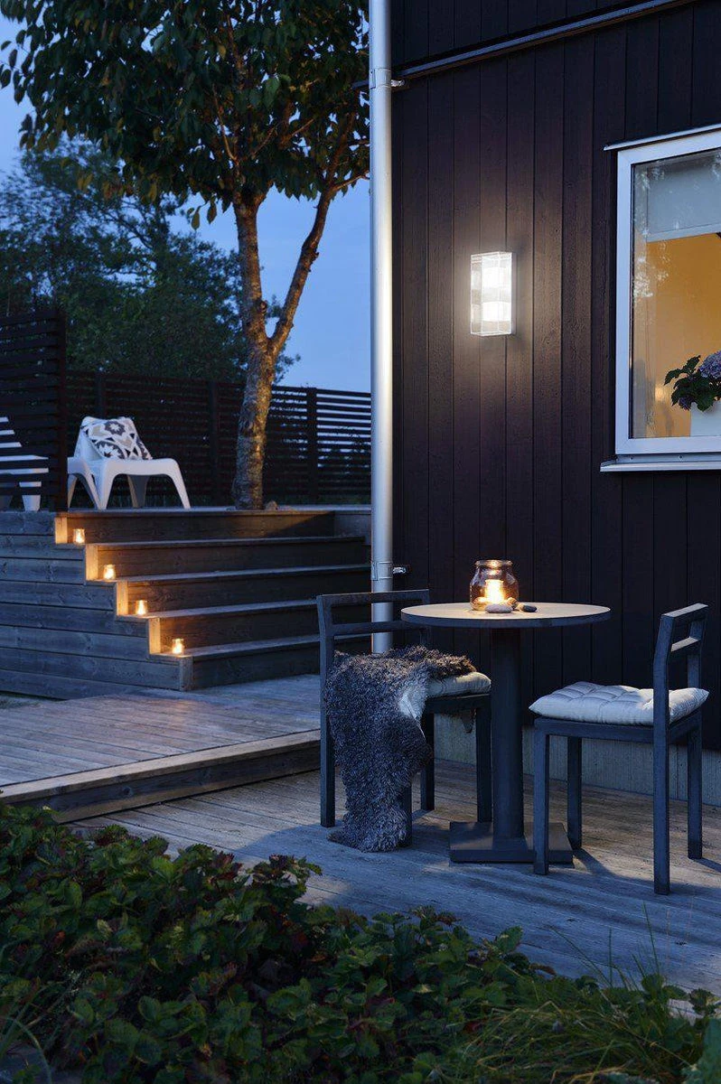 Konstsmide Sanremo Dobbel Vegglampe 8W LED - Klar 4 Konstsmide Sanremo Dobbel Vegglampe 8W LED - Klar - Bilde 2