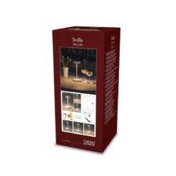 Konstsmide Scilla Bordlampe 27 Cm IP54 Oppladbar USB - Hvit -Lightup Butikk Scilla bordlampe 27 cm IP54 oppladbar USB Hvit Utebelysning Hagebelysning Konstsmide 7816 250 6