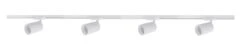 Secco Spotskinne 4 Spotter 2 Meter - Pure White 9 Secco Spotskinne 4 Spotter 2 Meter - Pure White -Lightup Butikk Secco spotskinne 4 spotter 2 meter Pure white Spotskinner 230V NorDesign 137570406 4