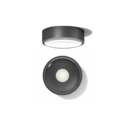 Sif Taklampe 6W IP65 2700K - Svart -Lightup Butikk Sif taklampe 6W IP65 2700K Svart Utebelysning taklampe LOOM Design LF 809 001 5