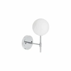 Sigma Vegglampe IP23 - Krom/Opal