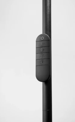 Slim Uplight Gulvlampe Med Leselys Og Fjernkontroll -Lightup Butikk Slim uplight gulvlampe med leselys og fjernkontroll Gulvlamper Halo Designs 5705639746842 5