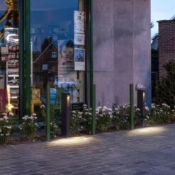 Slotbox Pullert 70 Cm 8W 3000 Kelvin IP44 -Lightup Butikk Slotbox pullert 70 cm 8W 3000 Kelvin IP44 Utebelysning pullert Slv slv 232145 3