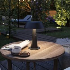 Paulmann Soala Portabel Bordlampe Oppladbar 2,1W 2700 Kelvin IP44 - Solcelle