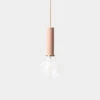 Ferm LIVING Socket Takpendel Høy - Rosa -Lightup Butikk Socket takpendel hoy rosa Takpendler Ferm Living Feg 5113 1