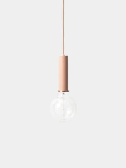 Ferm LIVING Socket Takpendel Høy - Rosa
