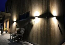 Søgne Xl Vegglampe Opp/ned Utendørs IP54 18W 3000K - Svart -Lightup Butikk Sogne xl vegglampe oppned utendors IP54 18W 3000K Svart Utebelysning vegg opp og ned Aneta Lighting AP 3102553 3