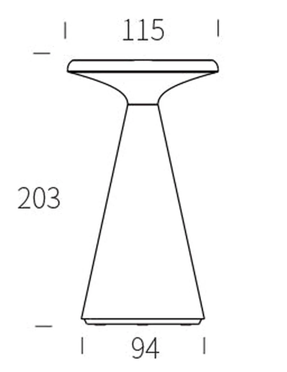 Solar Dio Bordlampe 1,6W 2700 Kelvin IP44 Utendørs Med Solcelle 5 Solar Dio Bordlampe 1,6W 2700 Kelvin IP44 Utendørs Med Solcelle - Bilde 3