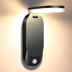 Solar Vegglampe 5W 3000 Kelvin IP65 Utendørs Med Solcelle Og Sensor