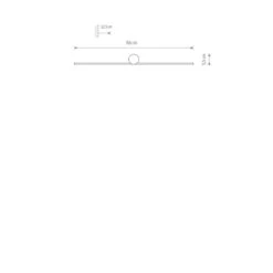 Spin Vegglampe Small 66 Cm 9W 3000K - Svart -Lightup Butikk Spin vegglampe small 66 cm 9W 3000K Svart Vegglamper Nowodvorski N 10368 7