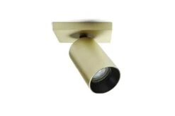 Spoton Takspot 1 Lys GU10 - Messingfarget