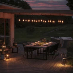 Konstsmide Startsett Lysslynge 10 Lys, Nedheng Utskiftbar - Amber -Lightup Butikk Startsett Lysslynge 10 lys nedheng utskiftbar Amber Utebelysning Lysslynge Konstsmide 2351 800 3