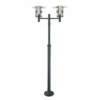 Stockholm 283 Stolpe - Svart -Lightup Butikk Stockholm 283 stolpe Svart Utebelysning stolpe Norlys 3109935 1