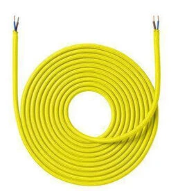 Stoffledning 4 Meter Uten Jord - Gul